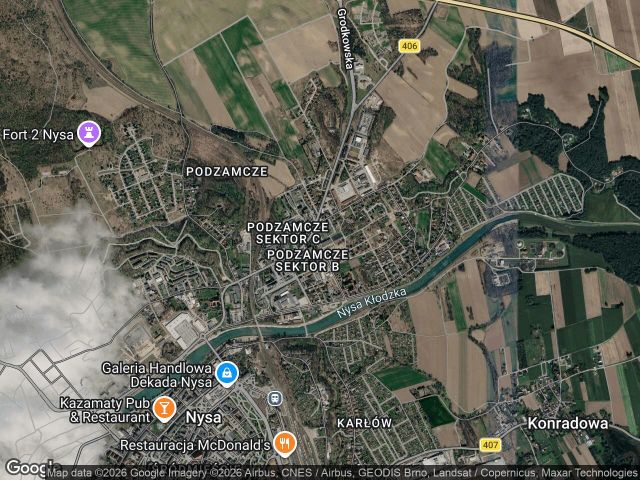 Mieszkanie 2-pokojowe Nysa, ul. Franciszkańska. Zdjęcie 1