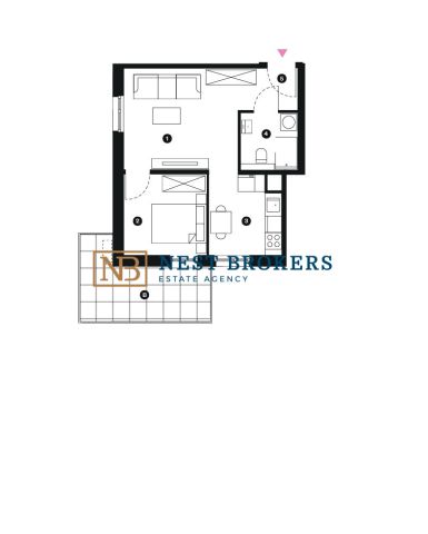 Mieszkanie 2-pokojowe Kraków Czyżyny, ul. Sołtysowska. Zdjęcie 11