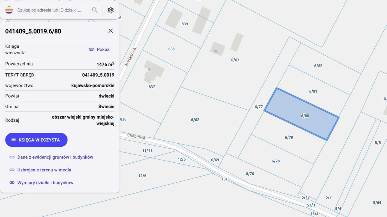 Działka budowlana Sulnowo, ul. Chabrowa. Zdjęcie 4