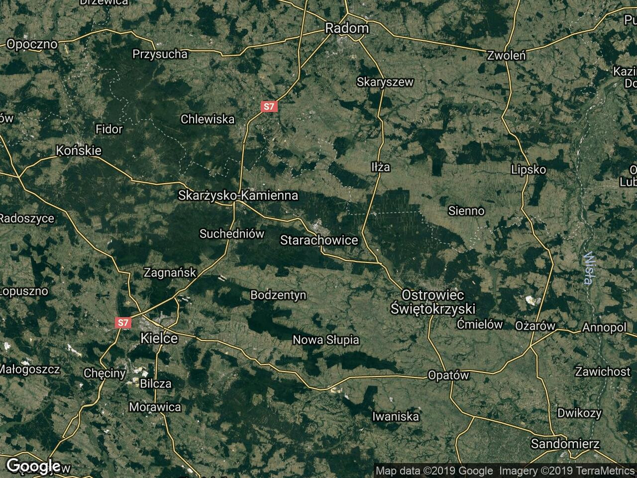 Działka rekreacyjna Starachowice Starachowice Górne, ul. Leśna