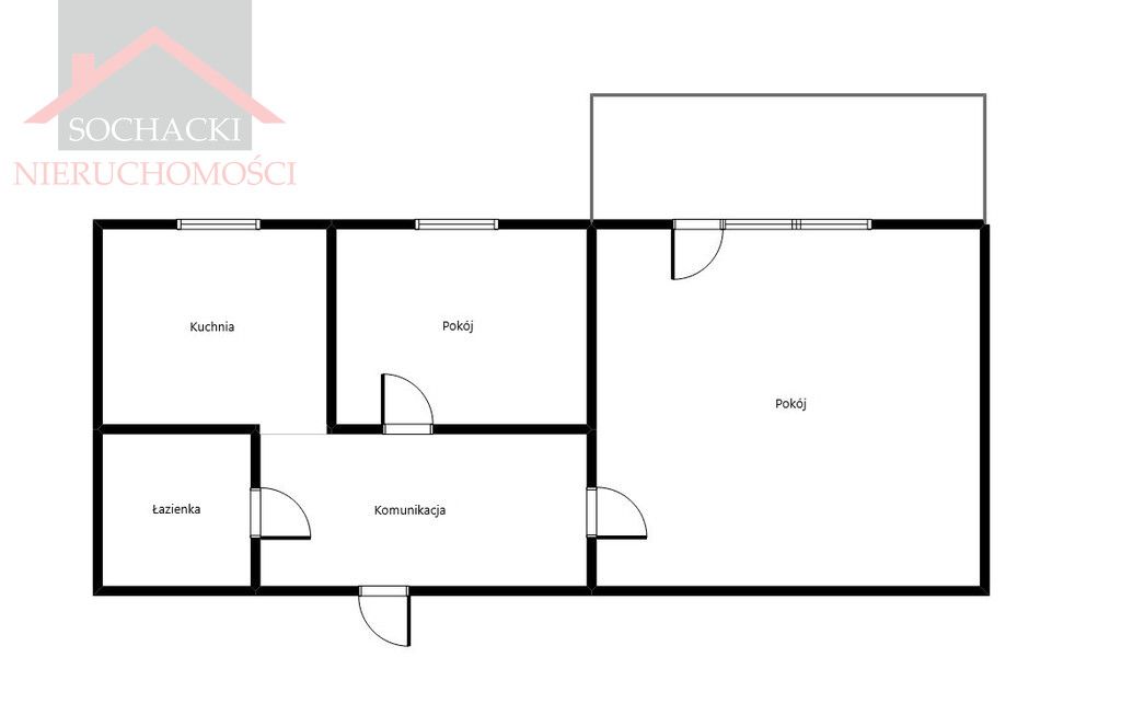 Mieszkanie 2-pokojowe Lubań, ul. Kazimierza Wielkiego. Zdjęcie 12