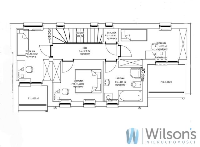 dom szeregowy, 4 pokoje Kiełpin. Zdjęcie 13