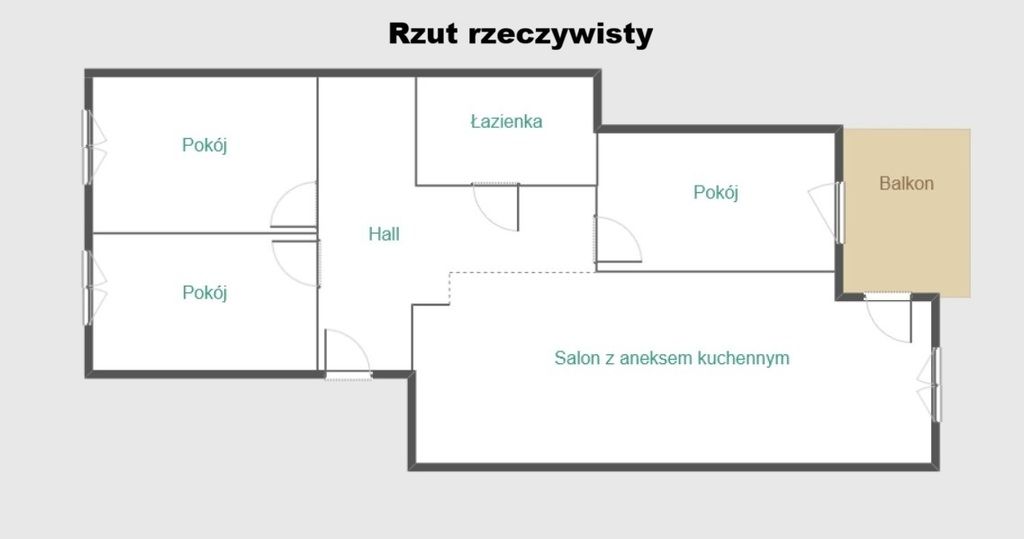 Mieszkanie 4-pokojowe Rzeszów, ul. Architektów. Zdjęcie 14