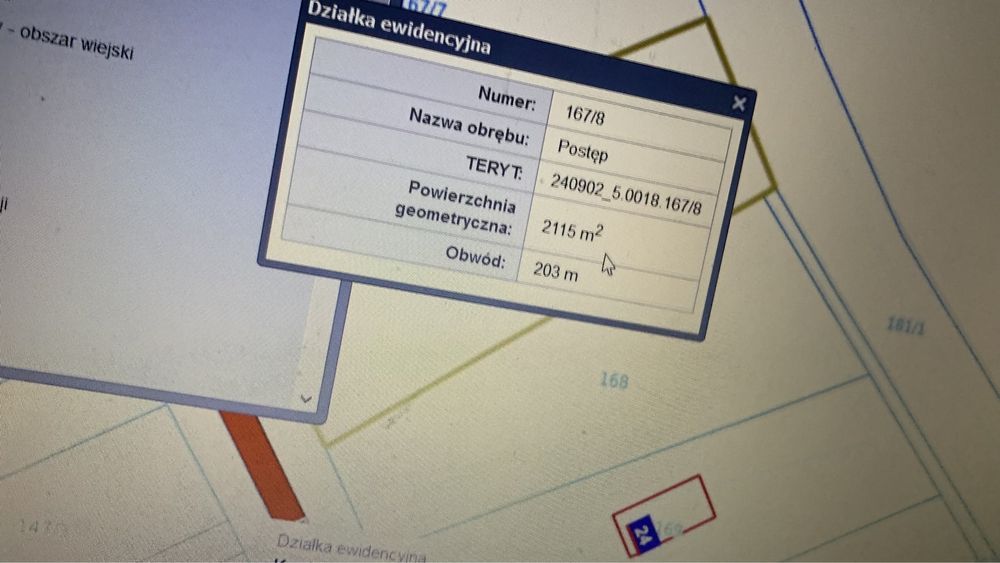 Działka budowlana Postęp, ul. Myszkowska. Zdjęcie 2