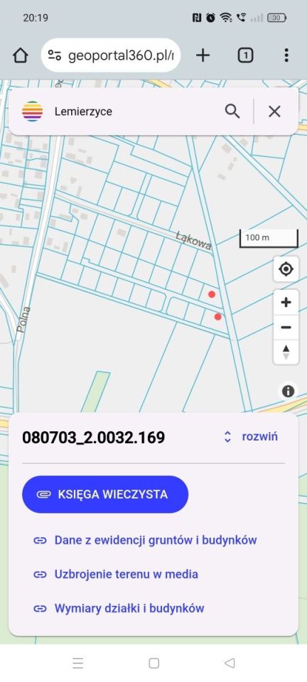 Działka budowlana Lemierzyce. Zdjęcie 8