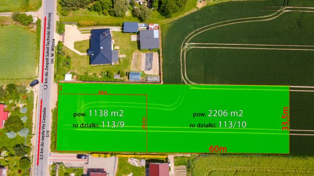 Działka budowlana Piotrowice. Zdjęcie 1