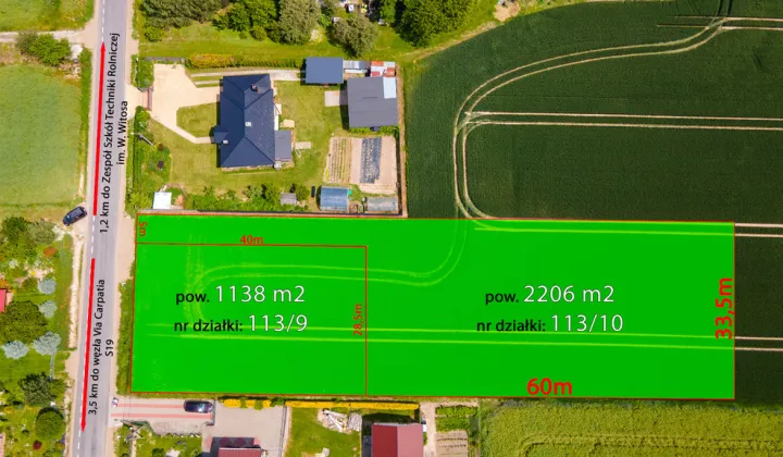 Działka budowlana Piotrowice