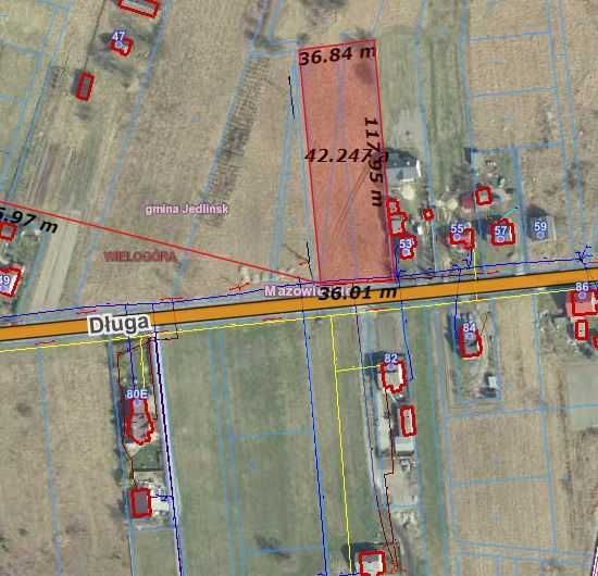 Działka rolno-budowlana Radom Wincentów, Długa. Zdjęcie 3