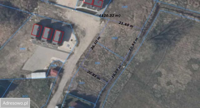 Działka budowlana Przewłoka, ul. Haliny Poświatowskiej. Zdjęcie 1