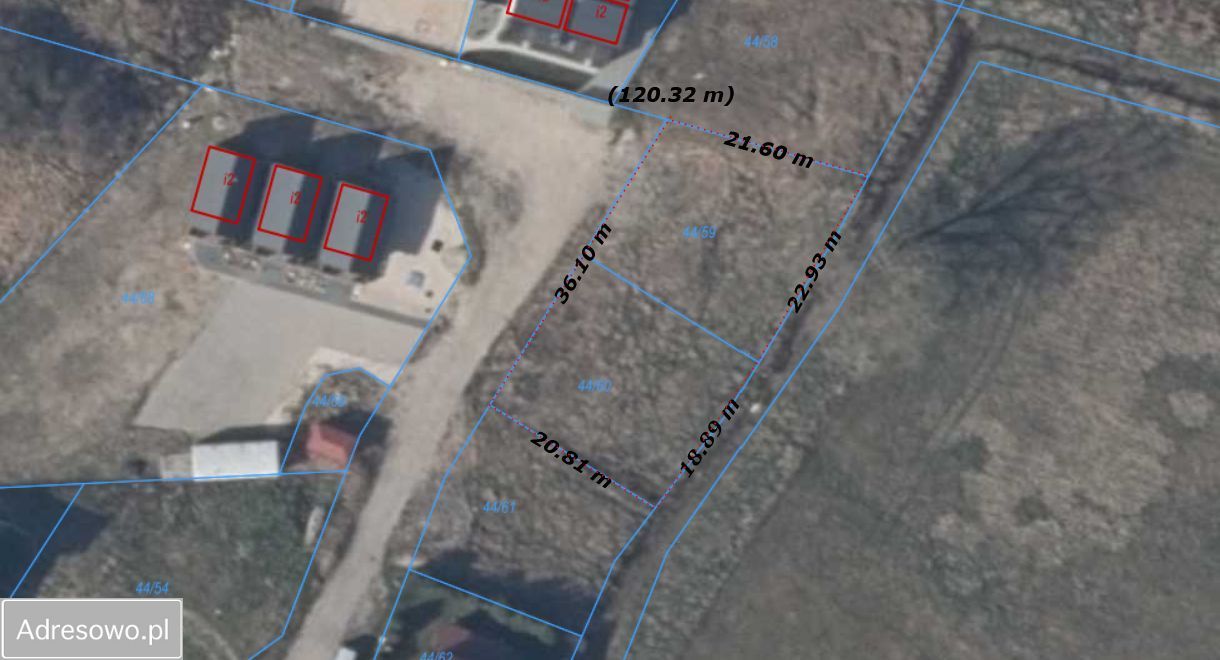 Działka budowlana Przewłoka, ul. Haliny Poświatowskiej