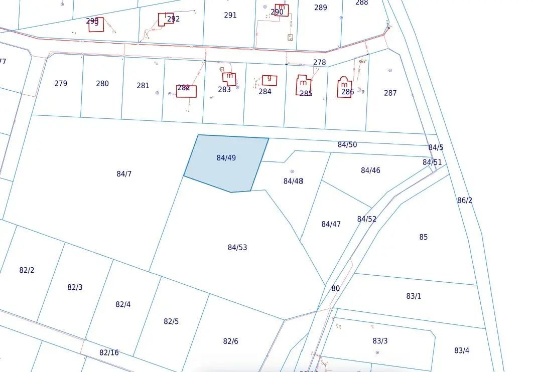 Działka budowlana Góra, działka nr 84/49. Zdjęcie 5
