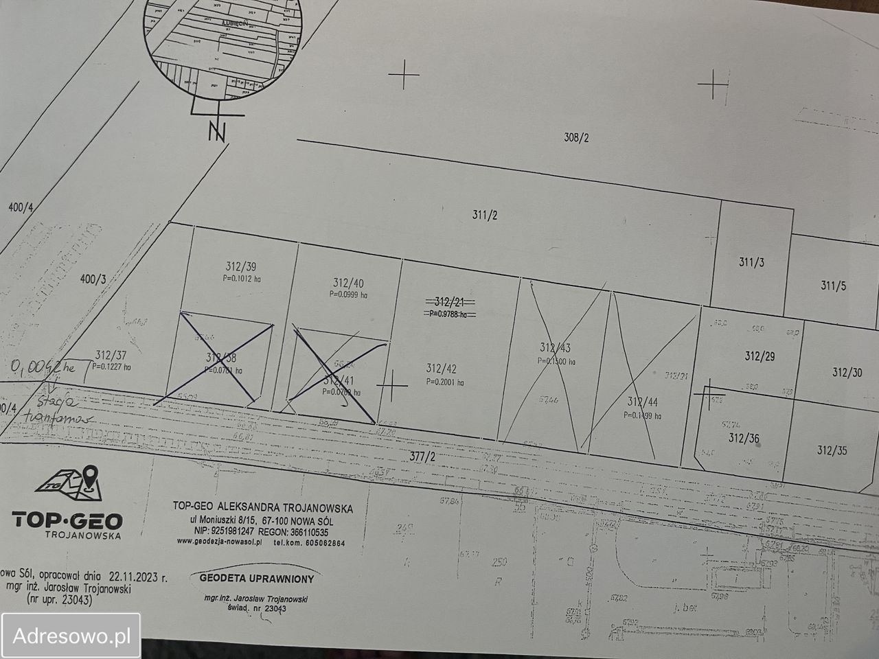 Działka budowlana Lubięcin. Zdjęcie 3