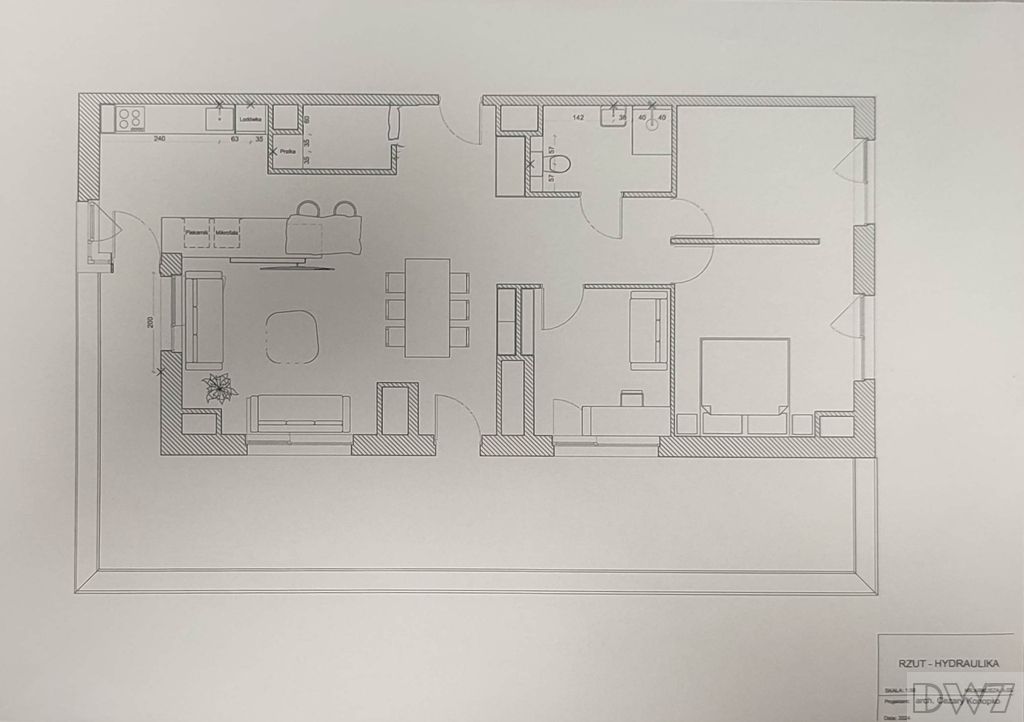 Mieszkanie 4-pokojowe Kraków Prądnik Biały, ul. Papierni Prądnickich. Zdjęcie 20