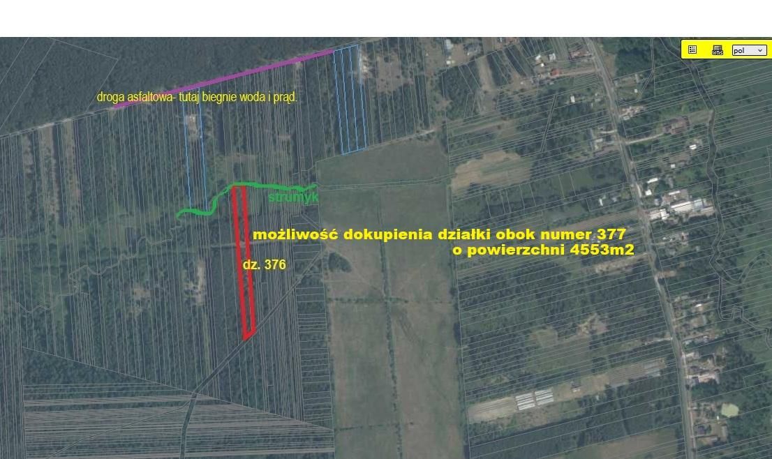 Działka rolna Żdżarki. Zdjęcie 3