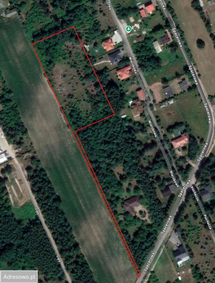 Działka budowlana Sowia Wola, ul. Spacerowa. Zdjęcie 4