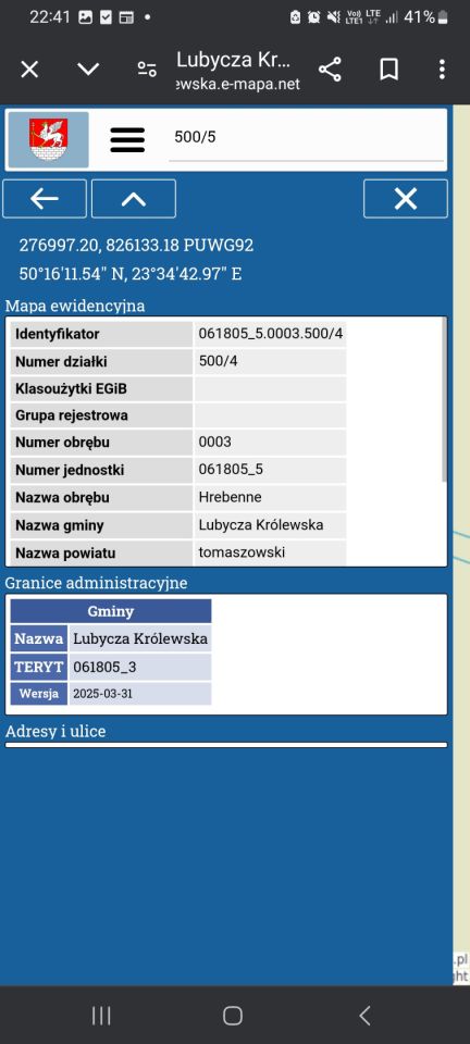 Działka budowlana Hrebenne Jalinka. Zdjęcie 2