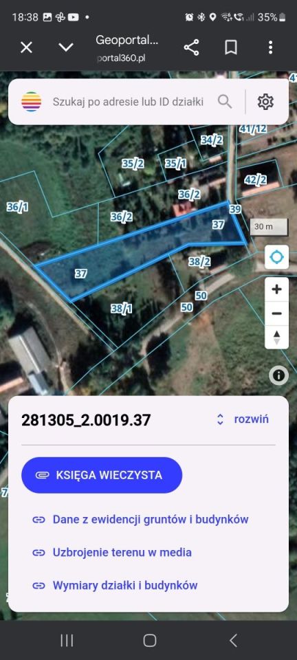 Działka rolna Rogojny. Zdjęcie 2