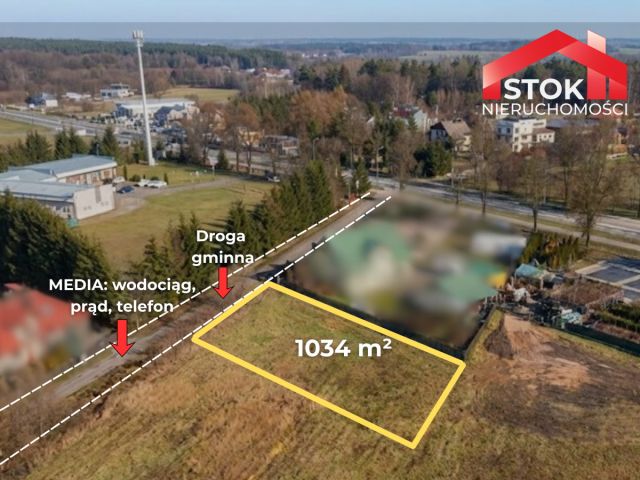 Działka inwestycyjna Białystok Dojlidy Górne. Zdjęcie 3