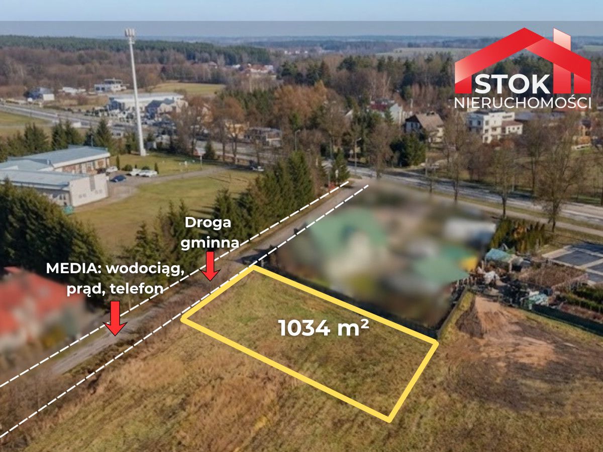 Działka inwestycyjna Białystok Dojlidy Górne. Zdjęcie 3