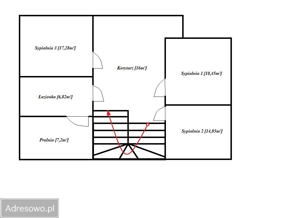 dom wolnostojący, 5 pokoi Medynia Głogowska. Zdjęcie 11
