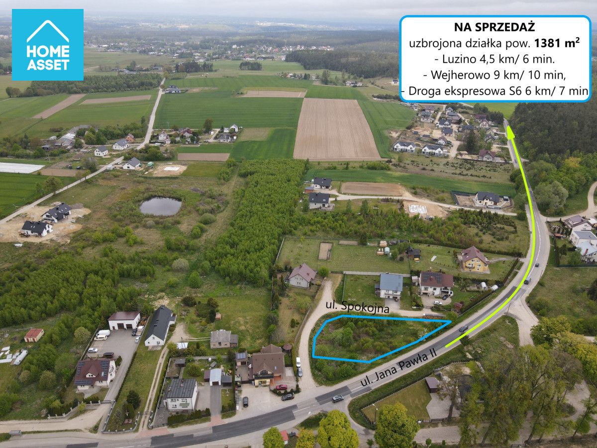 Działka budowlana Sychowo, ul. Spokojna