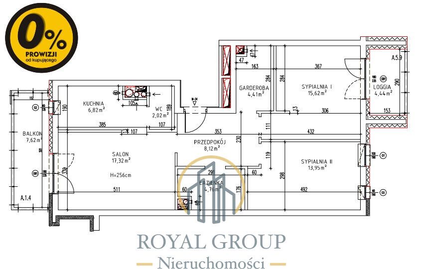 Mieszkanie 3-pokojowe Lublin, ul. Nałęczowska. Zdjęcie 4