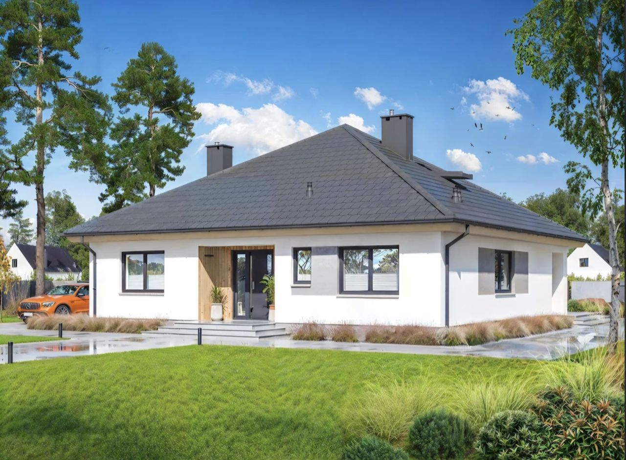 dom wolnostojący, 4 pokoje Wiązów. Zdjęcie 2