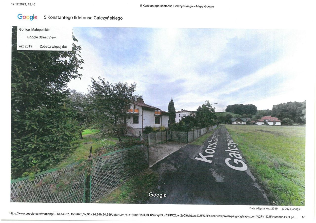 dom wolnostojący, 7 pokoi Gorlice Zawodzie, ul. Konstantego Ildefonsa Gałczyńskiego