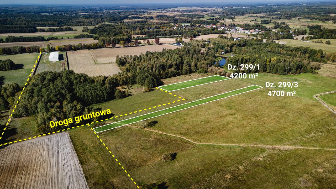 Działka rolna Żebrak. Zdjęcie 6