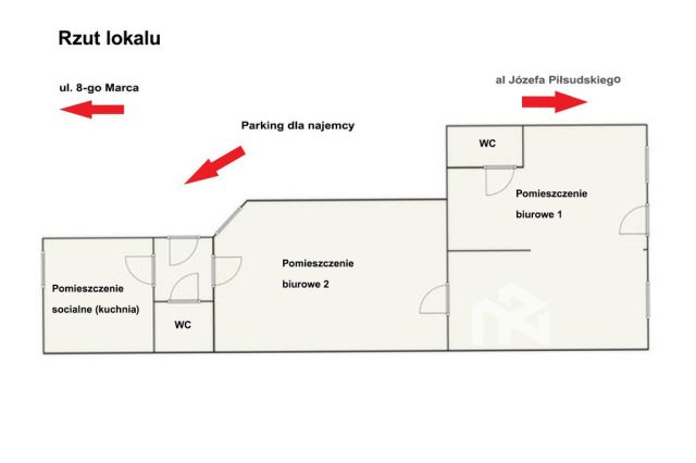 Lokal Rzeszów, al. Józefa Piłsudskiego. Zdjęcie 17