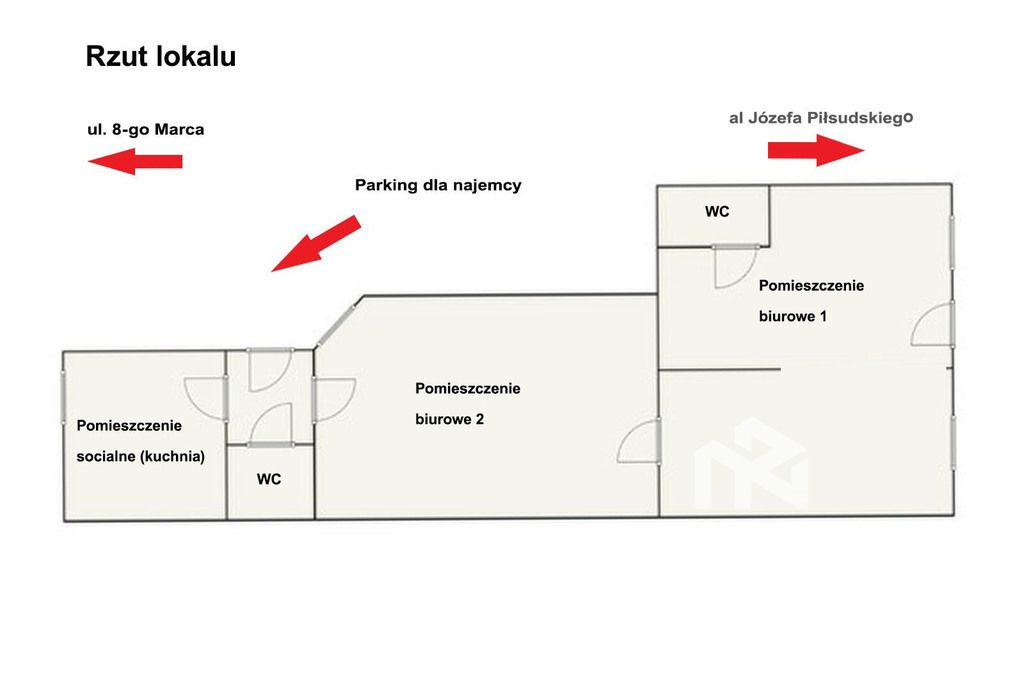 Lokal Rzeszów, al. Józefa Piłsudskiego. Zdjęcie 17