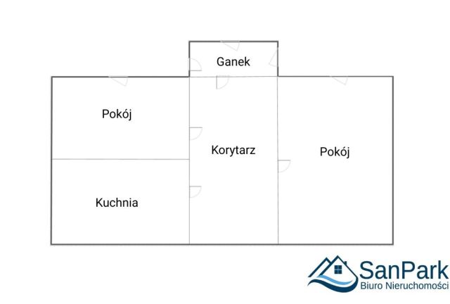 dom wolnostojący, 2 pokoje Lesko. Zdjęcie 16