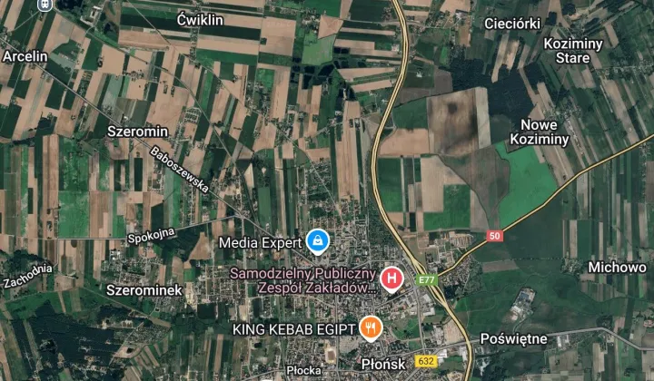 Działka budowlana Płońsk, Wiejska