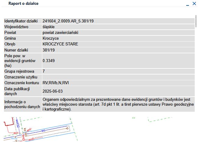 Działka rolno-budowlana Kroczyce Stare Kroczyce, ul. Henryka Sienkiewicza. Zdjęcie 5