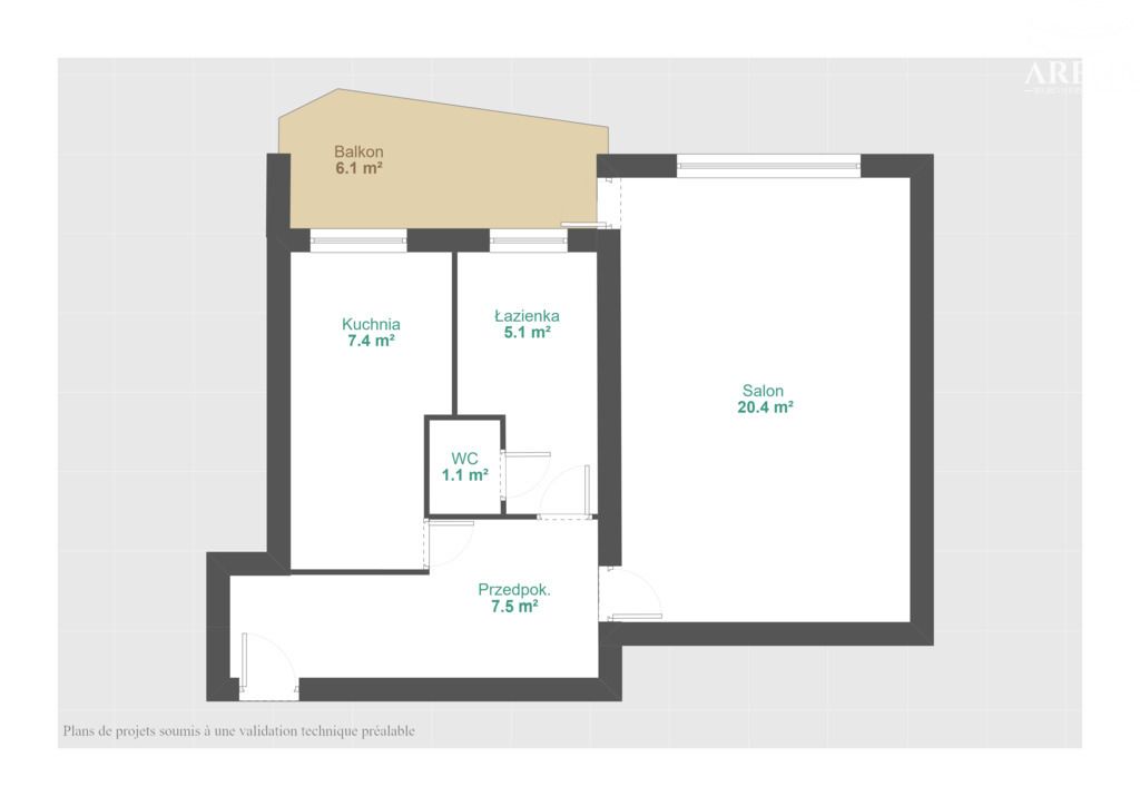 Mieszkanie 1-pokojowe Lublin LSM, ul. Grażyny. Zdjęcie 9
