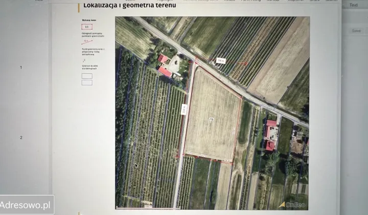 Działka budowlana Rogacz