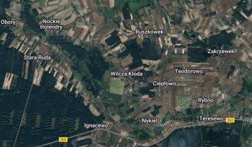 Działka rolno-budowlana Wilcza Kłoda