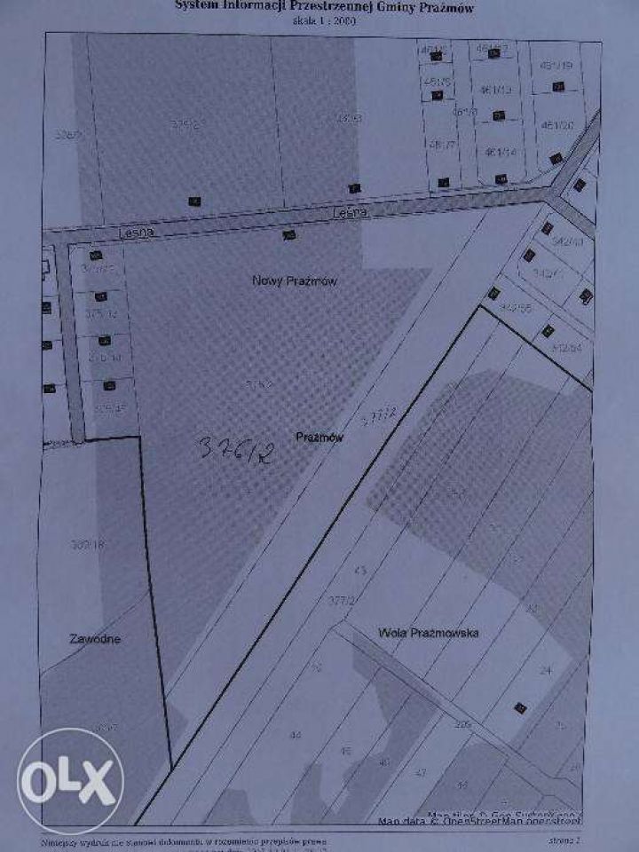 Działka leśna Nowy Prażmów, ul. Leśna. Zdjęcie 8