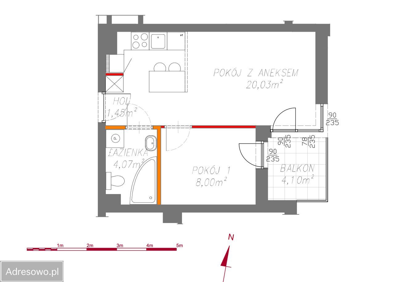 Mieszkanie 2-pokojowe Warszawa Wola, ul. Jana Kazimierza. Zdjęcie 4