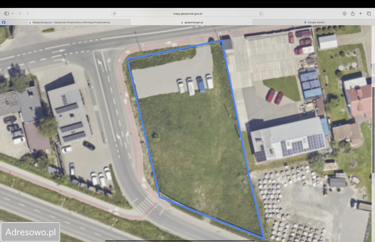 Działka inwestycyjna Krosno, ul. Kazimierza Pużaka. Zdjęcie 2