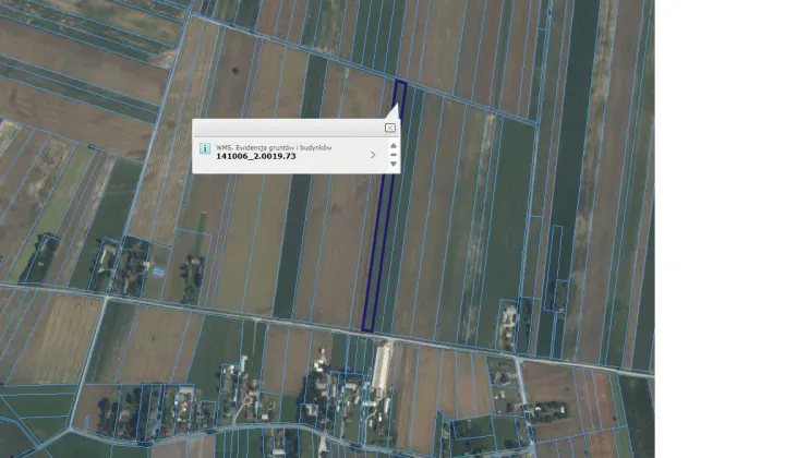 Działka rolna Wyrzyki