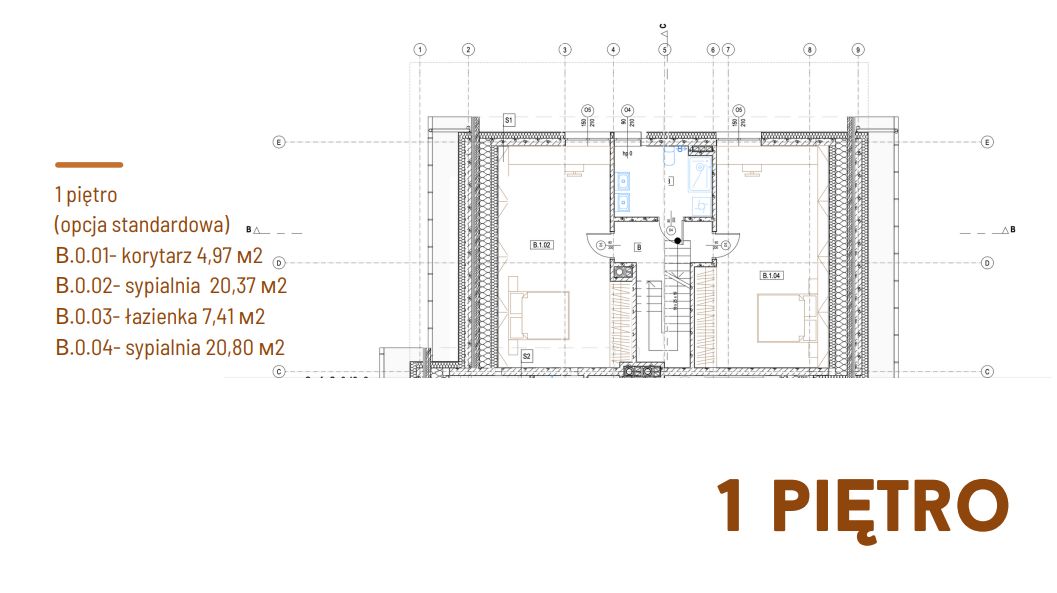 bliźniak, 4 pokoje Skierdy. Zdjęcie 6