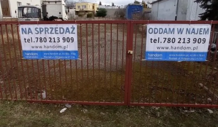 Działka budowlana Poznań Stare Miasto, ul. Obornicka