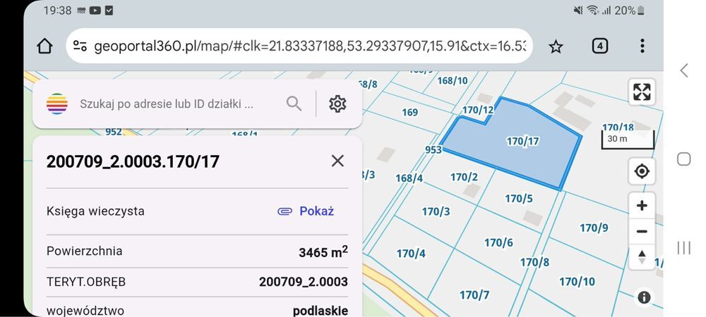 Działka Dobry Las. Zdjęcie 3