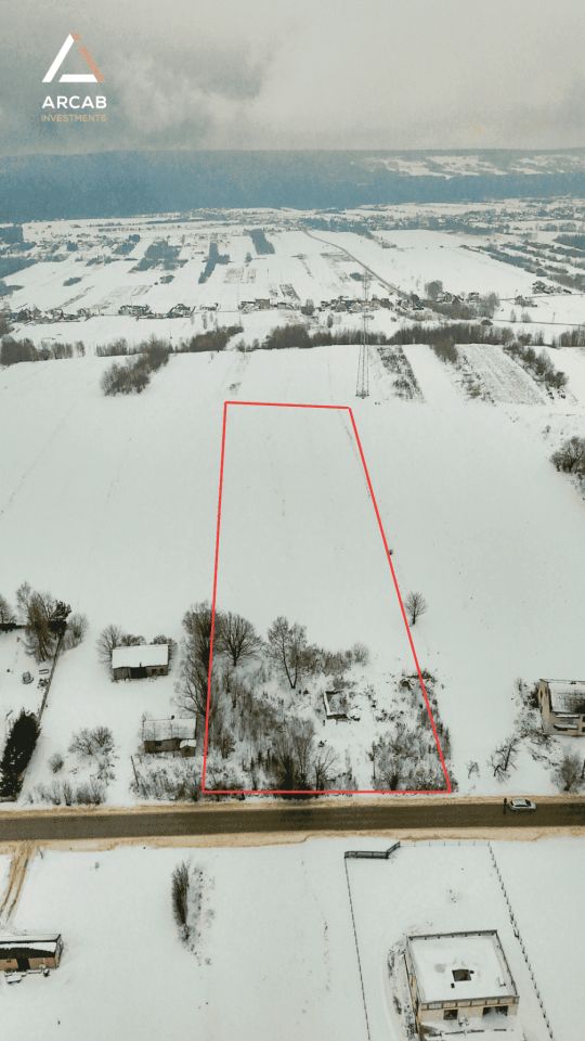 Działka budowlana Krajno Pierwsze Wymyślona. Zdjęcie 1