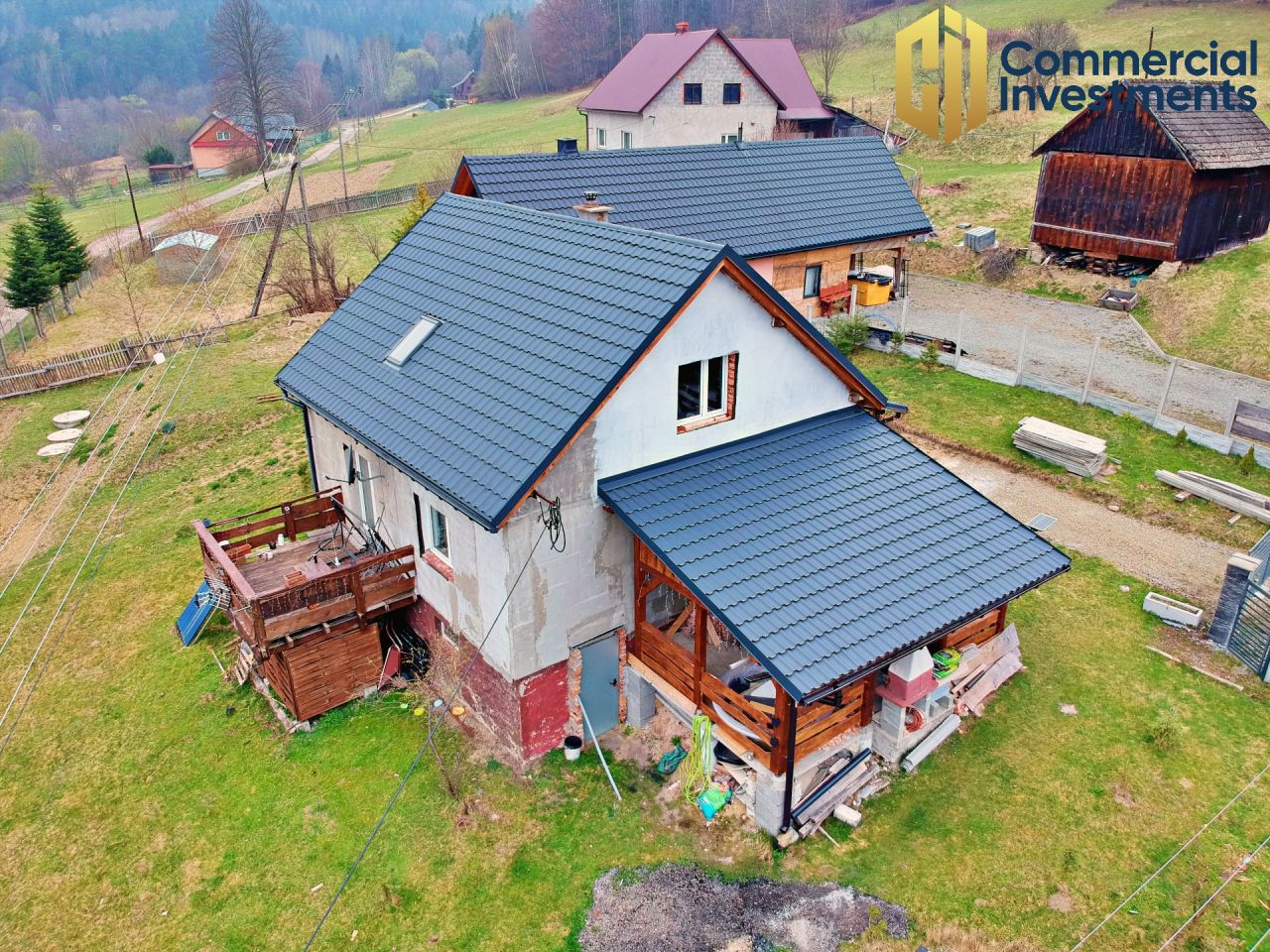 dom wolnostojący, 2 pokoje Las Borowina. Zdjęcie 1