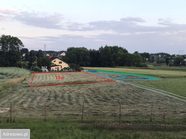 Działka budowlana Brzóza Stadnicka. Zdjęcie 1