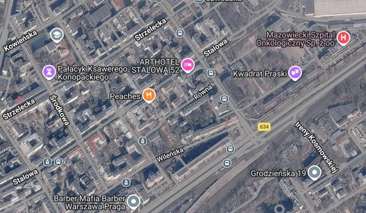 Mieszkanie 2-pokojowe Warszawa Praga-Północ, ul. Równa