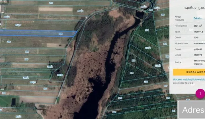 Działka budowlana Wólka Gostomska