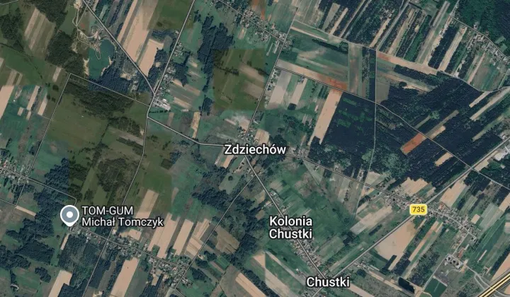 Działka rolno-budowlana Zdziechów